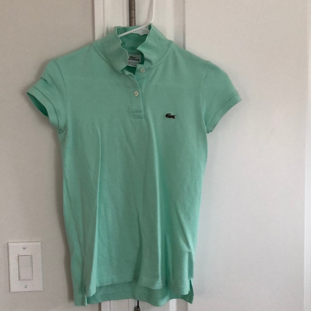 Sz 36 Lacoste short sleeve polo